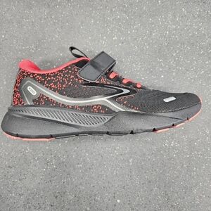 Dream Pairs Kids Sneakers Boys Girls Mesh Athletic Gym Shoes Black Red